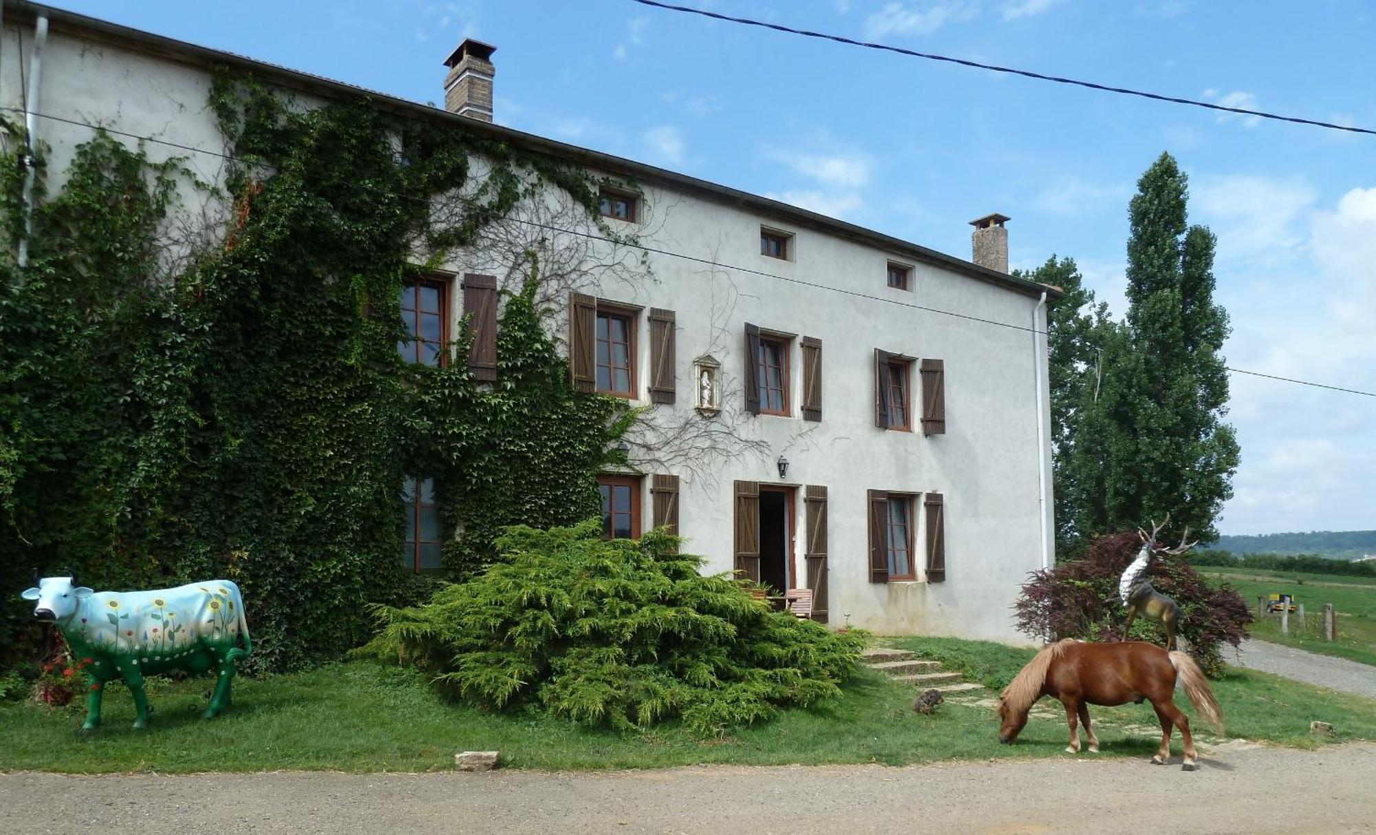 Ferme Du Montheu Bed and Breakfast Dommartin sous Amance Eksteriør billede