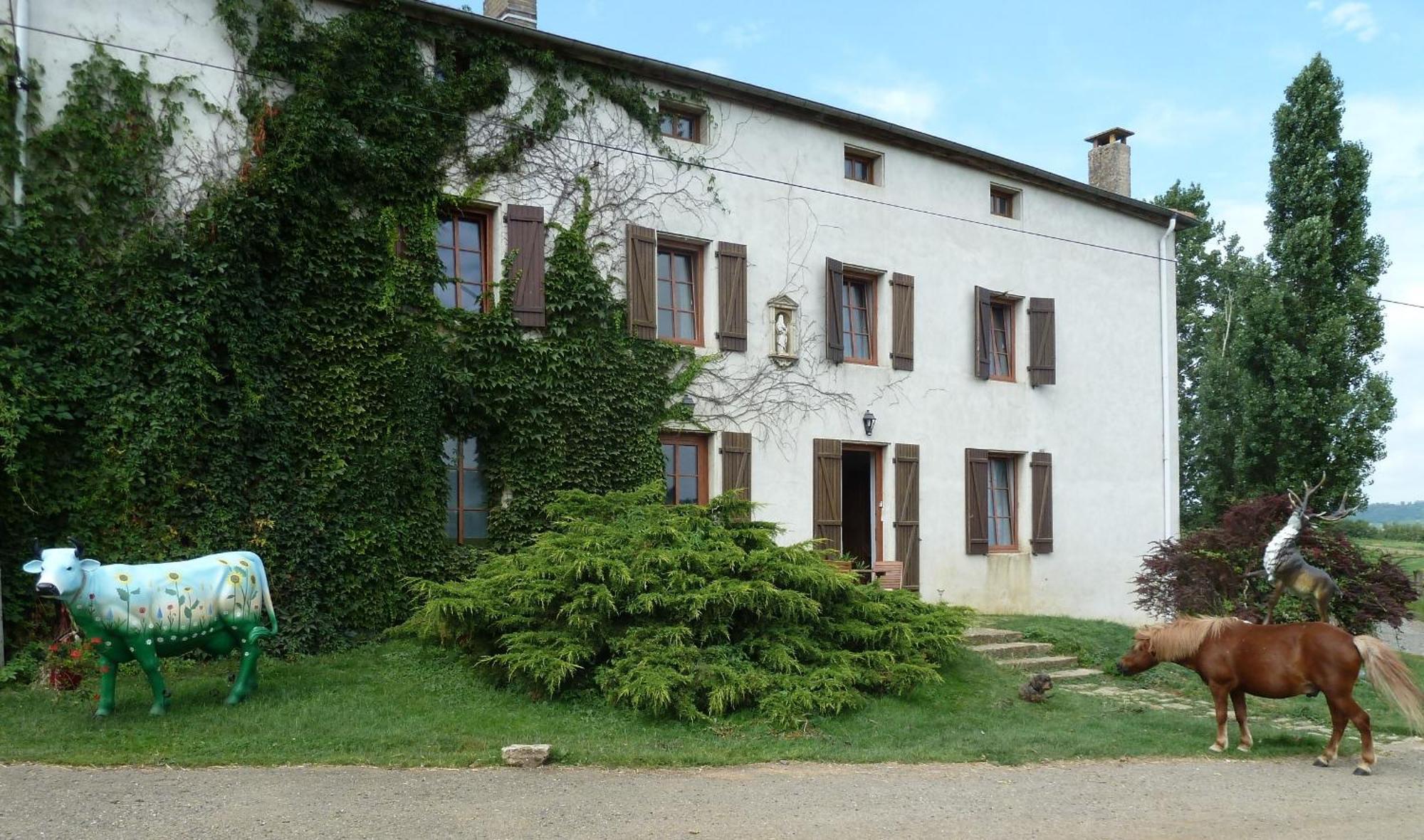 Ferme Du Montheu Bed and Breakfast Dommartin sous Amance Eksteriør billede